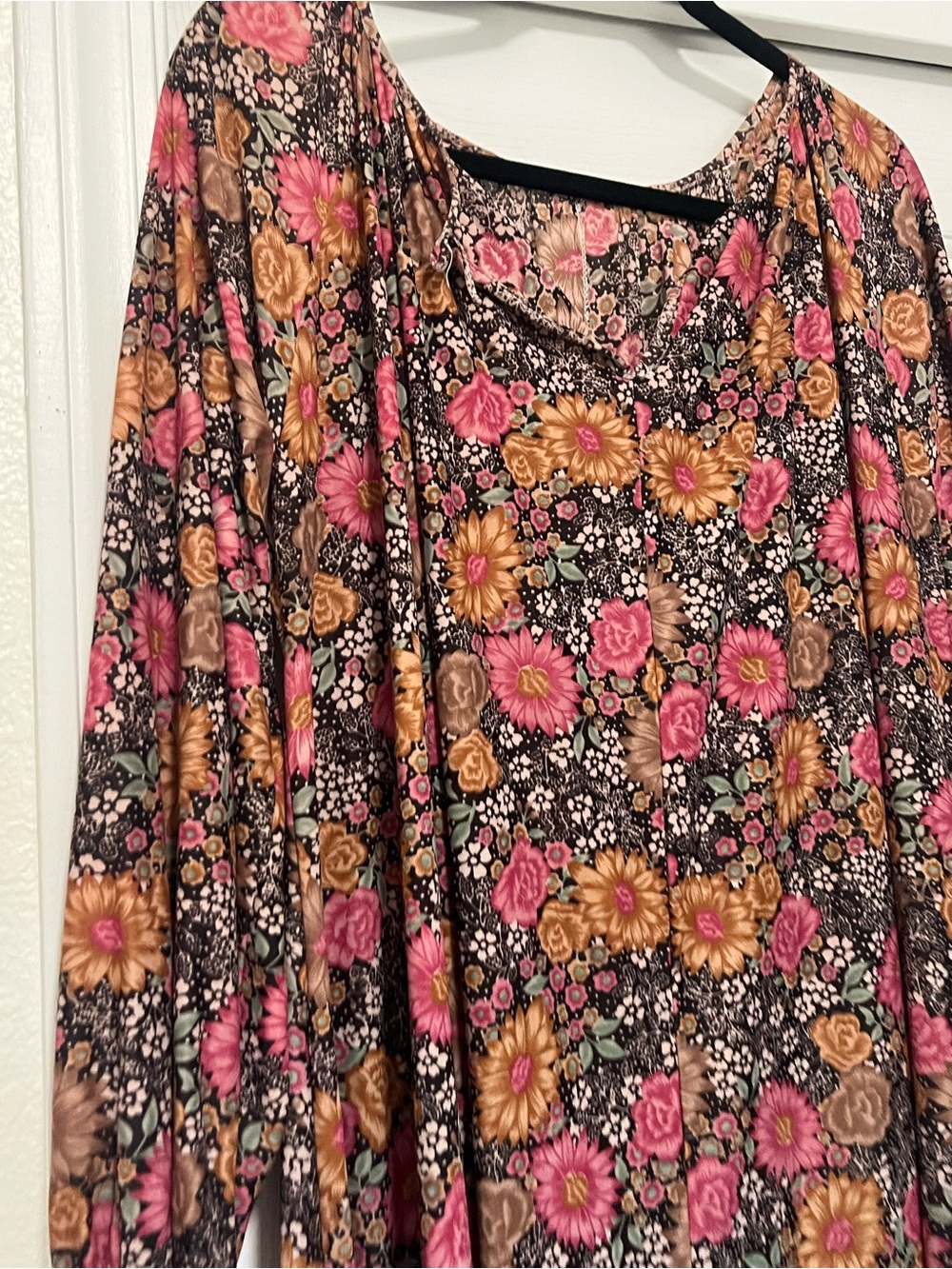 Vintage floral caftan